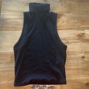 Zara turtleneck tank!